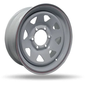 DTD – Trailer – White – 16″x6″ 0mm – All weather Wheels – T16655